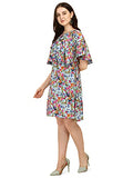 Oomph! Women'S Western & Fusion Wear Western Dresses For Women Blue - Md317,Aegan BlueApparel,XL