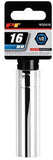 Performance Tool W32416 1/2 Drive 6-Point Socket, 16mm