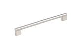 Richelieu Hardware BP527256195 Avellino Collection 10 1/8inch (256 mm) CentertoCenter Brushed Nickel Modern Cabinet and Drawe