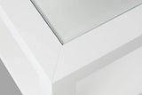 Jofran Inc. Urban Icon Rectangular Glass Inlay Coffee Table