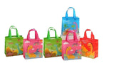 ChooseNow Dinosaur Theme Reusable Return Gift Bags | NonWoven Drawstring Carry Bags for Kids Birthday Parties | Multipurpose Pa