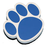 16 Pack ASHLEY PRODUCTIONS MAGNETIC WHITEBOARD ERASER BLUE PAW