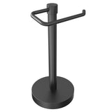 YUMORE Hand Towel Holder Stand Countertop Towel Rack Free Standing Towel Bar Hanger for Bathroom Kitchen Black