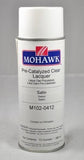 Mohawk Pre-Catalyzed Clear Lacquer -Satin Aerosol Spray Finish 13 oz (1)