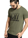 Adro Design Printed T-Shirts For Men & Women (Rnr-S35-Cr07-Ol_Olive_2Xl)
