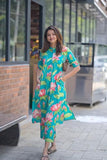 Gosriki Women'S Rayon Viscose Straight Printed Kurta With Pant (Ladat Green-Vks01-Gs_5Xl_Green_Xxxxx-Large),Green,5,B0DWFHR4B1