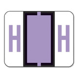Smead BCCR BarStyle ColorCoded Alphabetic Label 67078