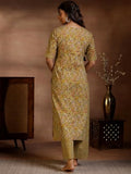Libas Women'S Cotton Kurta Set (35779Hs_Mustard