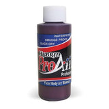 ProAiir Face and Body Painting Makeup - 2oz (60ml) Maroon