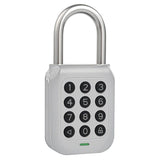 Bouware Smart Padlock Alpha1 Heavy-Duty Electronic Padlock Combination Weatherproof Digital Keypad Number Button Locks with Code