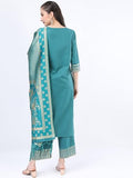 Ketch Womens Polyester Kurta Set (Khk3000062_Green