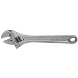 Klein Tools 5078 Adjustable Wrench, Extra Capacity Jaw Forged Drive Wrench with High Polish Chrome Finish, 8Inch
