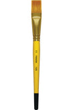 Navneet Youva Brush Synthetic Flat 11 (Pack Of 3) Set Of 3