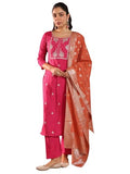 Libas Women'S Silk Blend Kurta Set (Gs1033