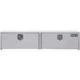 Buyers Products 1702895 White Steel Topsider Truck Box, 18 x 16 x 90 Inch, Heavy-Duty, Weather Resistant Storage for Professiona