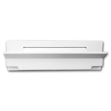 OVO Universal Central Vacuum Automatic Sweep Dustpan White Finish