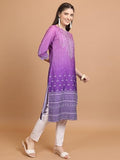 Ketch Women'S Polyester Regular Fit Kurta (Khku000464_Purple Purple M