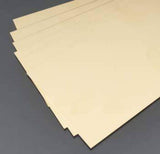 K & S Engineering K&S Sheet 4 W X 10 L 0.015 T Brass
