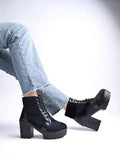 Shoetopia Girls Girls-Bt-London Black Ankle Boot - 7 Uk (Girls-Bt-London-Black),Black,7,B0CQPH8L7Y