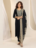 Libas Women'S Viscose Rayon Kurta Sets (400557_Black_Xxl)
