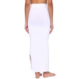 Zivame All Day Seamless Mermaid Saree Shapewear With Removable Drawcord For Women - White1 White S