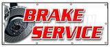 36x96 Brake Service Banner Sign car auto Repair Shocks Mechanic Automobile