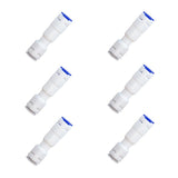 ESHIONG 1/4 Push to Connect One Way Check Valve for Reverse Osmosis Water Filter,NSF Certified Plastic Quick Connect RO Fittings
