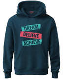 Adro Men'S Cotton Neck Hooded Sweatshirt (H20-M-Dba-Sb_Teal_S)