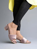 Shoetopia Girls Heel-311 Mauve Heeled Sandal - 6 Uk (Girls-Heel-311-Mauve),Mauve,6,B0CQK4K7YF