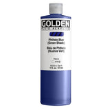 Golden Fluid Acrylics Phthalo Blue (GS) 16 oz bottle
