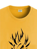 Adro Men'S Solid Regular Fit T-Shirt (Rn24-Gok-Mu_Mustard,MustardApparel,M
