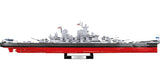 Cobi Historical Collection World War Ii Battleship Missouri (Bb-63),2655 Pieces