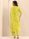 Libas Women'S Cotton Kurta Set (400655 Mustard M