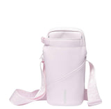 Corkcicle Rose Quartz Crossbody Water Bottle Sling Bag, Fits 16 oz to 40 oz Tumbler - Water Bottle Holder with Strap and Padded