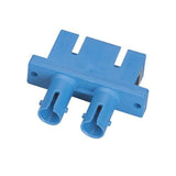 Black Box Fiber Optic Adapter SINGLEMODE, Duplex, Ceramic Sleeve, Rectangular, STSC, GS