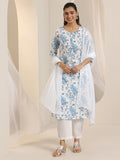 Libas Women'S Pure Cotton Kurta Sets (99312_White_S)