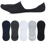 Smart Villa Traders Blackister Men And Women Solid Low Cut Loafer Socks MultiColoured (Pack Of 5)