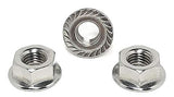 5/16-24 Stainless Steel Serrated Flange Lock Nuts 5/16-24 (25 Pcs) 304 Stainless