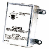 Air Vent FBA 58033 Single Speed Adjustable Thermostat, Silver