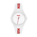 Hugo Analog White Dial Men'S Watch-1530345