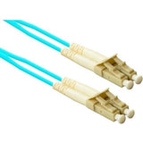 Enet 1M Lc/Lc Duplex Multimode 50/125 10Gb Om4 Or Better Aqua Laser Optimized Mu