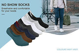 Xjarvis 3 Pairs No Show Low Cut Loafer Unisex Socks For Men & Women With Combed Cotton For Sports Running & Hiking Pack Of 3 (Free Size) Multicoluor,Black, Dark Grey, Gr,,B0B51N5TJR