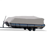 CSR 78009 Flex-Fit Cover for Pontoon Boats - 20 to 22, Haze Gray