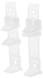 PrimeLine N 6564 SelfAdjusting ByPass Door Bottom Guide (2 Pack)