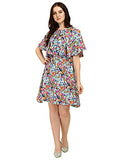 Oomph! Women'S Western & Fusion Wear Western Dresses For Women Blue - Md317,Aegan BlueApparel,XL