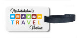 MahalakshmiS Travel Partner Name Luggage Tag Customised Personalized Tour Travel Tag 02