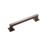 Hickory Hardware Studio Collection Pull 6-5/16 Inch (160mm) Center to Center Oil-Rubbed Bronze Highlighted Finish (10 Pack)