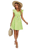Leriya Fashion One Piece Dress For Women| Midi Dress For Women| Birthday Dress For Women (Small, Green)