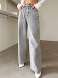 Kotty Women'S Cotton Lycra Blend Relaxed Fit Stretchable Jeans(Grey,34)