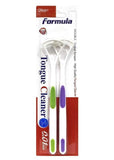 Vichip Plastic Tongue Cleaner For Adults And Kids Fights Bad Breath Oral Care Tongue Cleaner, Easy To Use Travel Friendly Pack